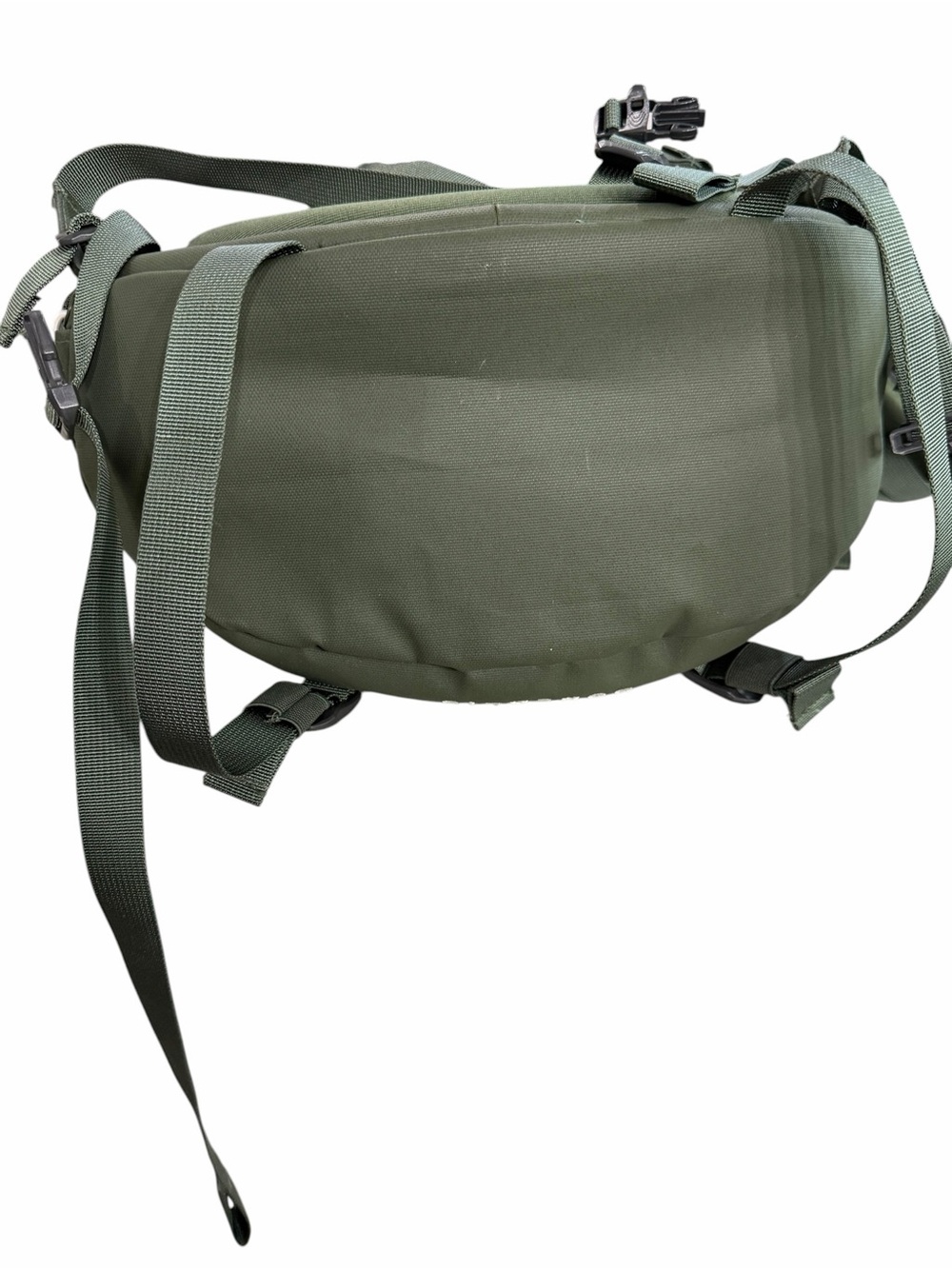 The North Face Borealis Olive Green Men's Backpack with Bungee Front - Picture 7 of 11